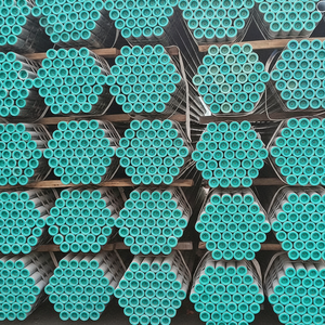 Tubes en acier galvanisés plongés chauds Dx51D Dx52D longueur de 12m 16m tuyaux en acier ronds galvanisés pour l'ingénierie - Product Image 1