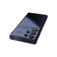 Teléfono Inteligente con Proyector, Android 12, 6GB, 256GB, Octa Core, Batería de 8000mAh, Carga Rápida, OTG, LTE, Francés, Alemán