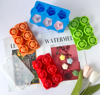 Moules à sucettes glacées pliables en silicone Star avec 50 bâtonnets en bois, moules à glaces maison pour enfants et tout-petits