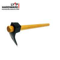 Adze marteau outil manche en bois 450 550 robuste de haute qualité usine cheveux raides 45 # acier au carbone machiniste marteau adze h