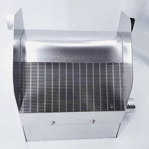 Écrans <span class=keywords><strong>Coanda</strong></span> sur mesure, éléments filtrants pour eaux usées industrielles, écran d'admission d'eau en acier inoxydable SS304/SS316L avec bac intégré - Product Image 1