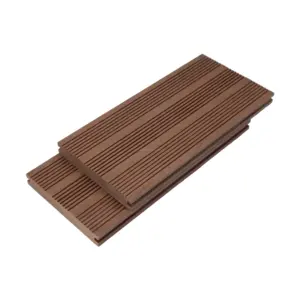 Wood Plastic Composite 3D Embossed Decking Anti-uv WPC Outdoor Flooring China Wooden Solid Decking