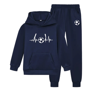 Chándal Deportivo para Hombre, Otoño, con Capucha, Casual, Transpirable, Ecológico, Estampado Sólido, Totalmente Personalizable, Antiarrugas - Product Image 1