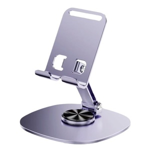 Supporto per Telefono da Scrivania in Metallo MQ 360 °   Supporto Girevole Pieghevole Regolabile Creativo Universale per Dispositivi Mobili da Scrivania - Product Image 4