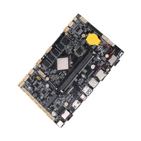 Mini carte mère Itx Rockchip Rk3399 Arm Six Core Dual Lan 6Com wi-fi 2.4G/5G Android carte mère de contrôle industriel