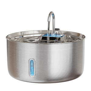 PetSafe Stainless Steel Water <b>Fountain</b> 5L Automatic Dispenser For Dogs And Cats With Viewing Window - Product Image 2