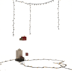 Cold White LED <b>String</b> 300 <b>Lights</b> 98.4 Ft PVC Party Lighting - Product Image 1