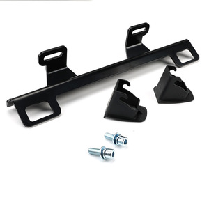 IsOfix Connector <b>Bracket</b> For Car Child Safety Seats Black <b>Plastic</b> Base With Latch Retainer 20063 - Product Image 2