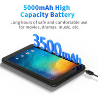 Tablet Educativa Android OEM de 7 Pulgadas para Niños, 12 GB + 64 GB