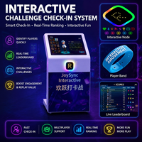 Sistema de Desafío Interactivo con Pulsera InteraGame, Juego de Competición Multijugador con Pulsera RFID para Registro en Áreas de Juego Interiores