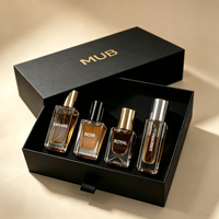 Flacon de parfum en verre carré à brume fine haute pression 5ml 10ml 15ml, emballage personnalisé 2026, échantillon gratuit, fiole de transfert
