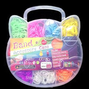 Kit de loisirs créatifs avec élastiques en plastique, crochets et pinces pour la fabrication de bracelets et de bijoux, fournitures DIY faites à la main SUNING - Product Image 3