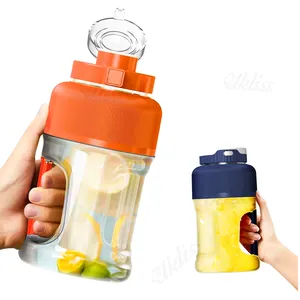 Blender portabel, Blender portabel tipe-c dapat diisi ulang, cangkir elektrik Mini ukuran pribadi, Blender, pengaduk jus buah, Minuman