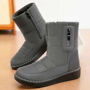 <span class=keywords><strong>Bottes</strong></span> d'<span class=keywords><strong>hiver</strong></span> classiques polyvalentes résistantes aux taches à la mode pour femmes Chaudes Semelles épaisses Fermeture éclair latérale Design <span class=keywords><strong>Randonnée</strong></span> en plein air Quotidien <span class=keywords><strong>Bottes</strong></span> <span class=keywords><strong>de</strong></span> neige - Product Image 3