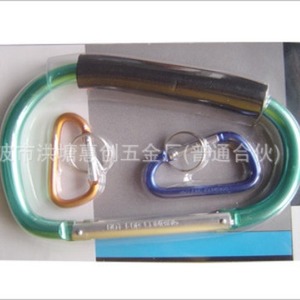 Aluminum Alloy Carabiner Set 6 7 8 9 Mm For Climbing Tactical Outdoor Use Blister Pack 8 Pieces - Product Image 2