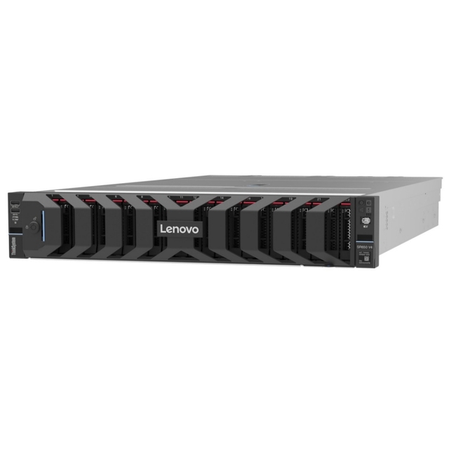 AI-Driven Intelligence Meets Performance ThinkSystem SR650 V4 2U Rack Server up to 2x Intel Xeon Processors