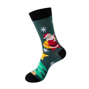 <span class=keywords><strong>Calcetines</strong></span> Navideños Personalizados al por Mayor, <span class=keywords><strong>Calcetines</strong></span> Divertidos con Diseño de Muñeco de Nieve, Papá Noel y Oso Polar, <span class=keywords><strong>Calcetines</strong></span> de Algodón de Tubo Unisex a la Moda para Navidad - Product Image 6