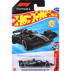 Hot Wheels Basics Mainline <span class=keywords><strong>Mercedes</strong></span>-AMG Petronas <span class=keywords><strong>Formula</strong></span> One Team, voiture miniature en alliage à l'échelle 1/64, boîte scellé<span class=keywords><strong>e</strong></span> d'usine - Produit original - Product Image 6