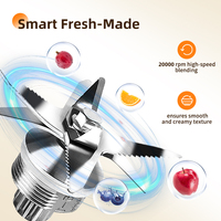 Vendlife Distributeur Automatique de Milkshakes Glacés en Libre-Service de Qualité Supérieure, Blender à Smoothies aux Fruits en Libre-Service, Fournisseur Reconnu