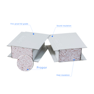 Panneaux de toiture Huaao Propor isolés <span class=keywords><strong>en</strong></span> EPS, panneau sandwich <span class=keywords><strong>en</strong></span> polyuréthane PU, panneau mural pour hôpital - Product Image 5