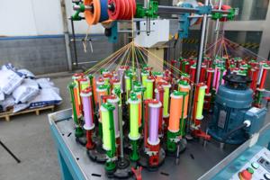 CE Henghui alta velocidad serie 110 cordón cuadrado dibujo cuerda cordón trenzado máquina 36 husillos - Product Image 5