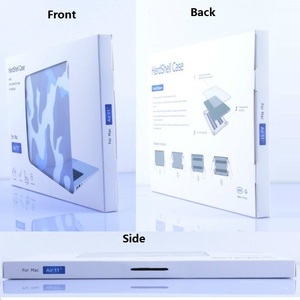 Funda de plástico duro con logotipo impreso para portátil <span class=keywords><strong>Macbook</strong></span> <span class=keywords><strong>Pro</strong></span> <span class=keywords><strong>14</strong></span>,2, 16,2 <span class=keywords><strong>pulgadas</strong></span>, A2442, A2485, <span class=keywords><strong>2021</strong></span> - Product Image 5