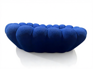ब्लू बबल सोफा, रचनात्मक डिजाइन सोफे, लक्जरी आधुनिक लिविंग रूम फर्नीचर - Product Image 3