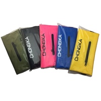 Venta al por mayor logotipo personalizado 2l 3l 5l 10l 15l 20l 25l 30l deporte al aire libre impermeable bolsa seca con 2 correas