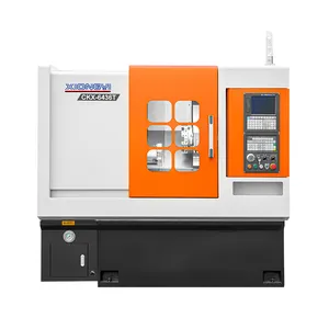 Steady Rest 1 Spindle Slant Bed High Speed CKX6436T Numerically Controlled Lathe Machine With Long Shaft