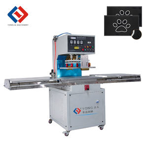Machine de soudage par embossage à haute <span class=keywords><strong>fréquence</strong></span> HF RF pour tapis de voiture en PVC, machine de soudage de bobines en plastique, matelas, cuir, coussin anti-inondation - Product Image 1
