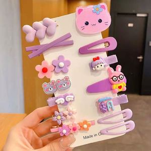 Schattige Cartoon Rand Clips Zoete Peuter Haarspelden Party School Gebruik Schattige Kinderen Plastic Haarspeldjes Voor Meisjes - Product Image 5
