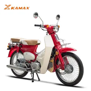 KAMAX Cub Bikes 110cc 4 Tiempos Gasolina Motocicleta Underbone Girls Desplazamientos CDI Tambor de encendido