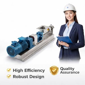 ปั๊มสูบอาหารแบบเกียร์สูง ปั๊มสกรูคู่สำหรับส่งถ่ายช็อกโกแลต แยมผลไม้ เนื้อผลไม้ น้ำผึ้ง - Product Image 2