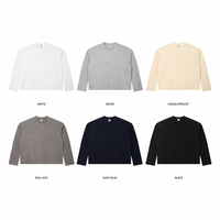 T-shirt à manches longues pour homme, imprimé badge de course, coupe ample, épaules tombantes, col rond, style streetwear américain rétro, décontracté, automne, quotidien