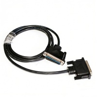 Cable Personalizado DB25 Macho a Macho RS232 D-sub de 25 Pines para Impresora