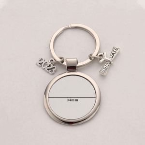 Llavero de Metal para Sublimación de Fotos, Personalizable, para Graduación 2024, Regalo para Graduados - Product Image 3