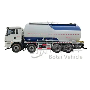 Caminhão-tanque de cimento a granel SINOTRUK 8X4 caminhão-tanque de cimento a seco caminhão-pólvora