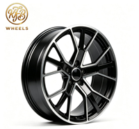 Jeep Grand Cherokee, Ford Expedition, Lincoln Navigator için KFB Parlak Siyah Dövme Jantlar, Alüminyum Alaşımlı Jantlar, OEM ODM