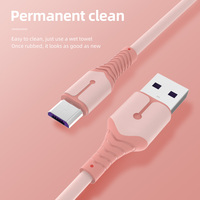Câble de données USB vers Type-C TPE 3A 60W 1M à charge rapide X2 OEM ODM pour iPhone 6/13/14/15