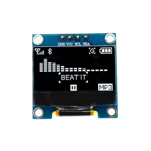 0.96 inch Oled-scherm 128X64 LCD Display Module SSD1306 Seriële Poort Parallelle Poort I2C IIC Interface 4pin LCD module