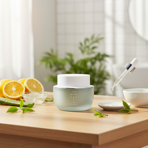 THEFACESHOP yehwadam ครีมให้ความชุ่มชื้นลดน้ำหนักวิตามินซีกรดไฮยาลูโรนิกชาเขียวว่านหางจระเข้สำหรับผู้ใหญ่ - Product Image 2