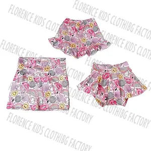 DH ODM Boutique Summer Cute Bamboo Fiber Toddler Children Short Pants Kids Shorts Girls Shorts