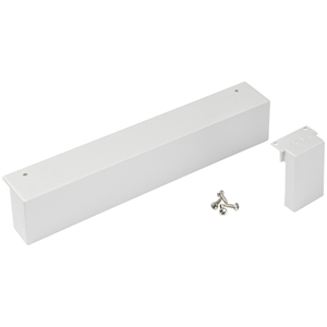 DIN Power Supply <b>Terminal</b> Cover 21 In Length White Plastic Enclosure For Electrical Wiring Protection - Product Image 1