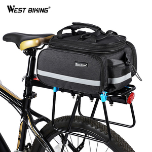 WEST BIKING Nueva Bolsa Impermeable para Bicicleta, Portaequipajes Trasero, Bolsa de Transporte para Ciclismo MTB - Product Image 1