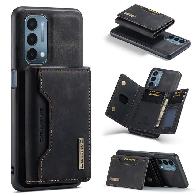 Detachable Magnetic Leather Wallet Case, Removable Flip Cover, for OnePlus 10 Pro 9 9RT 10R 11 Ace Nord 2 N200 N20 5G