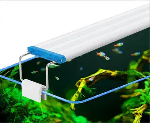 Lampe Led Super fine avec Clip pour Aquarium, éclairage pour Aquarium, énergie européenne