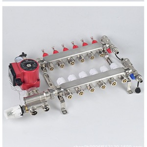 Collecteur de chauffage par le sol intelligent en acier inoxydable 304, ensemble de vannes à haut débit pour pièces de chauffage domestique - Product Image 3