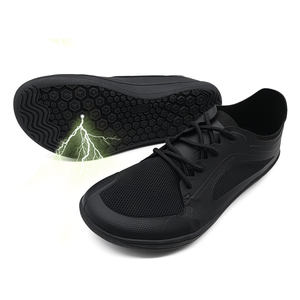 새로운 단독 디자인 접지 와이드 토 박스 맨발 신발 유연한 경량 미끄럼 방지 전도성 운동화 - Product Image 2