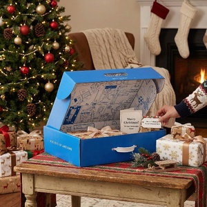 Caja de Regalo Navideña Personalizada, Directo de Fábrica, OEM ODM, Empaque de Lujo para Promociones de Temporada - Product Image 2