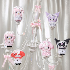 Caja Sorpresa de Alta Calidad <span class=keywords><strong>MINISO</strong></span> <span class=keywords><strong>Sanrio</strong></span> Serie Jardín de Rosas, Juguetes Adorables, Peluches, Colgantes, Muñecas - Product Image 2